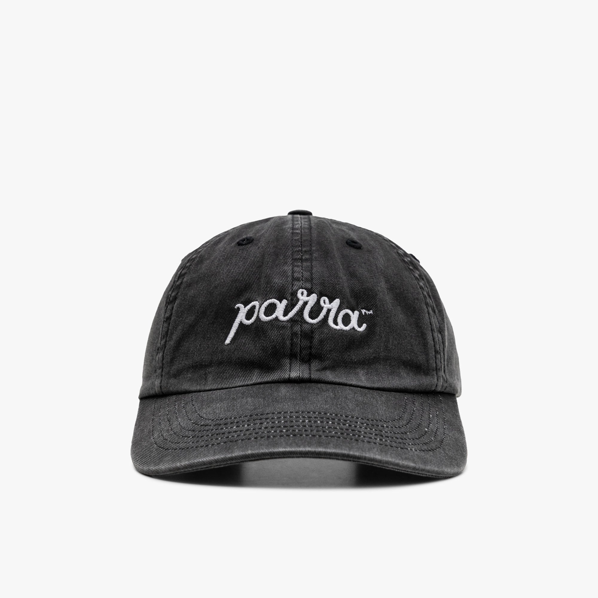  by Parra Scripted Hat Washed Black、mySite、merchandisen