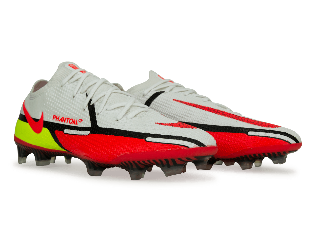 Nike Men's Phantom GT2 Elite FG White/Bright Crimson、mySite、bottomscart