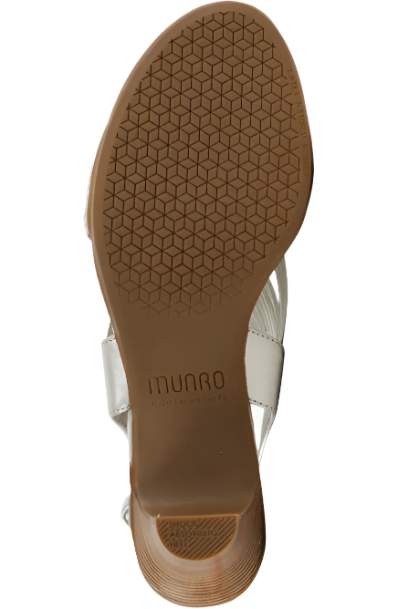  Munro Women's Marianna Slingback Sandal - Natural Metallic Leather、mySite、preschool7hills