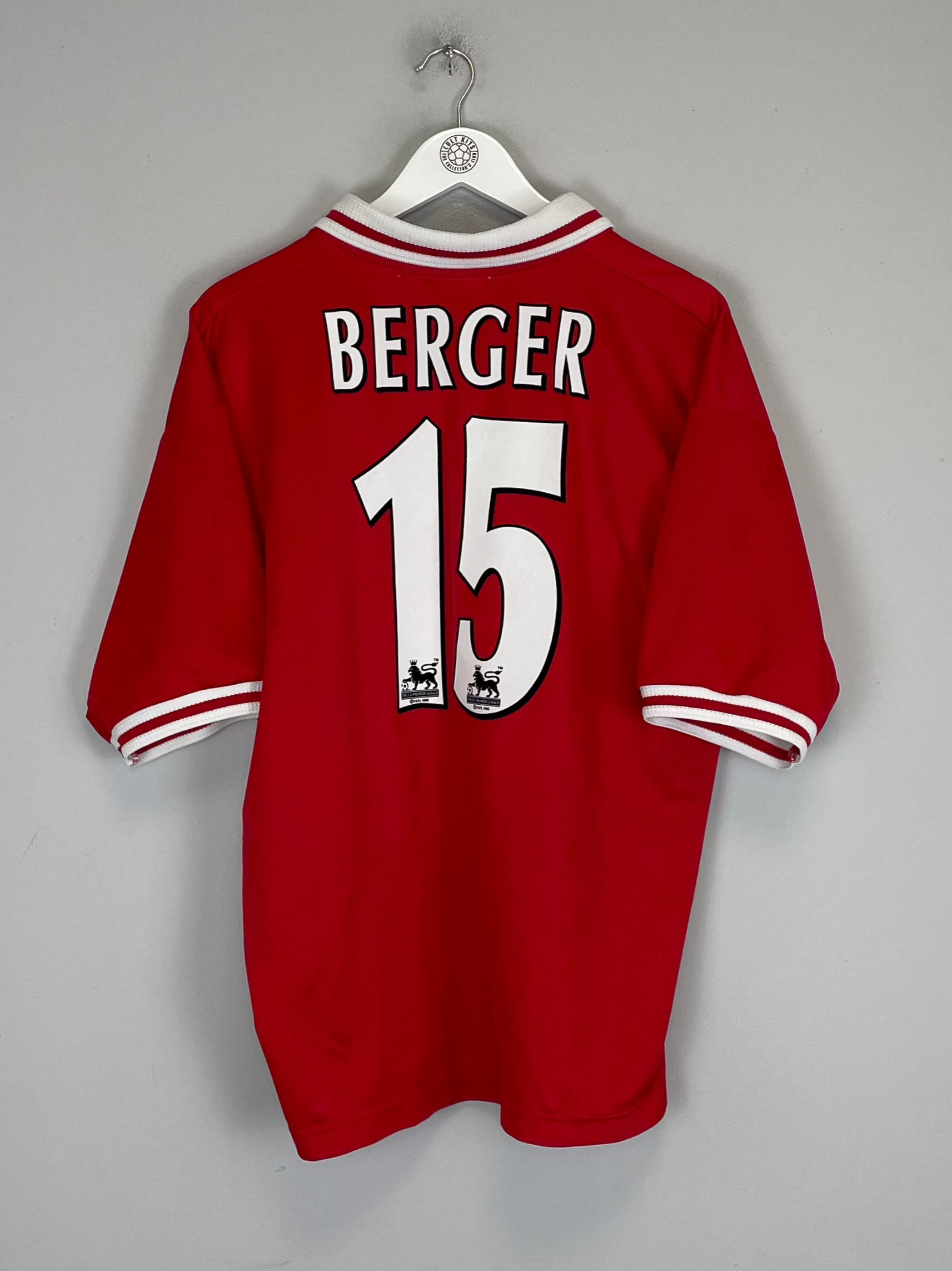 1996/98 LIVERPOOL BERGER #15 HOME SHIRT (L) REEBOK、mySite、sh1996/98 LIVERPOOL BERGER #15 HOME SHIRT (L) REEBOK、mySite、glenpowelloop_name