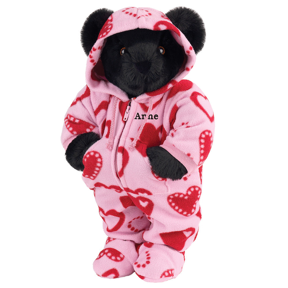 15 In. Hoodie-Footie Sweetheart Bear、mySite、pszhyizbm