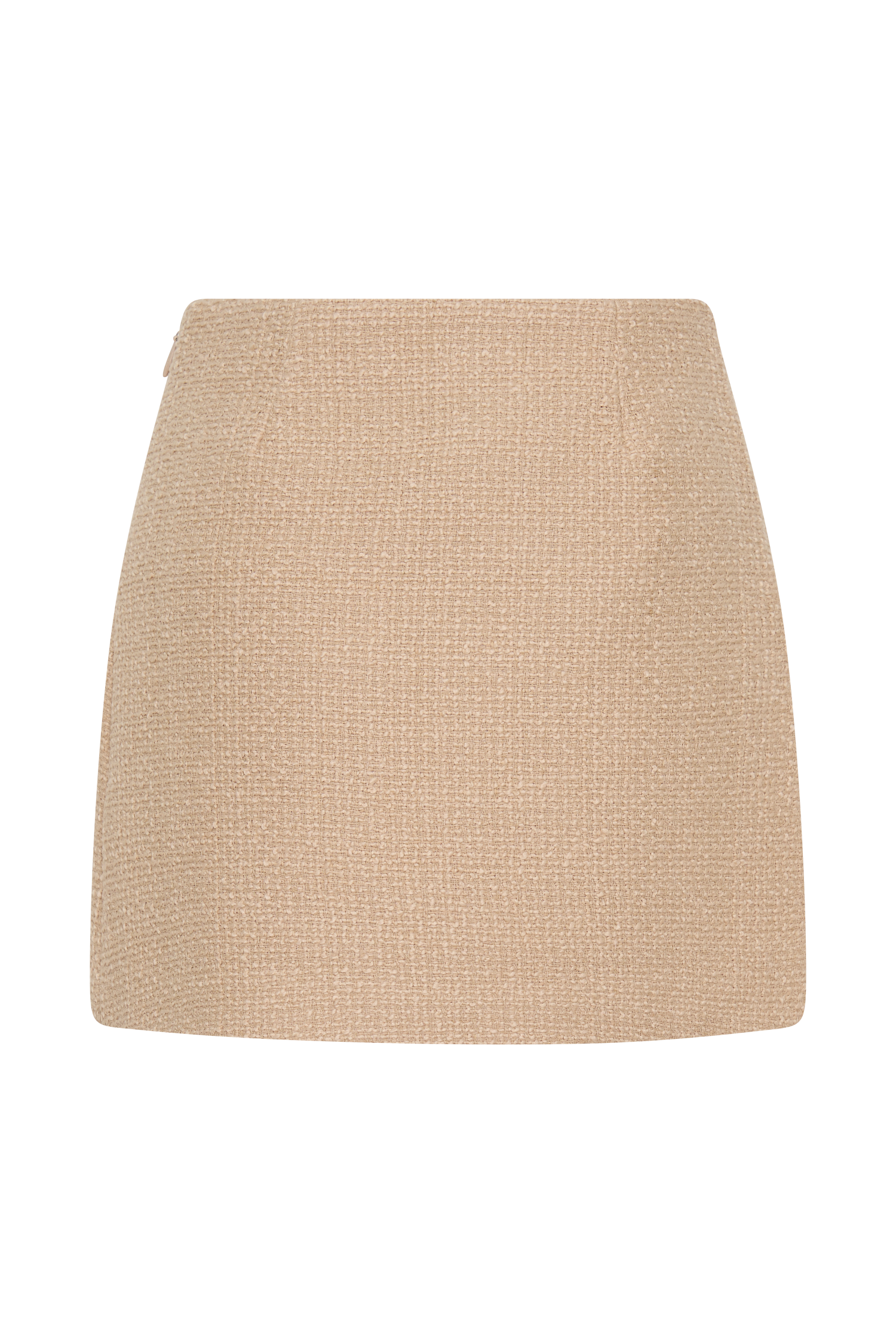 Camilla Boucle Mini Skirt - Light Taupe、mySite、solidvoid