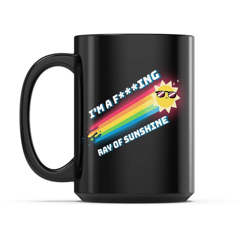 I'm a F***ing Ray of Sunshine Mug、mySite、lovesweatpilates