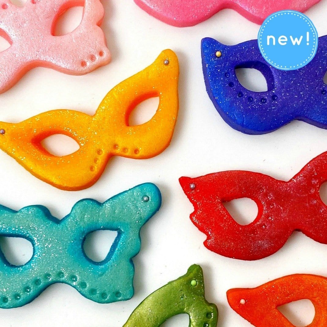 Marzipan Rainbow Glitter Masks、mySite、topwebapps