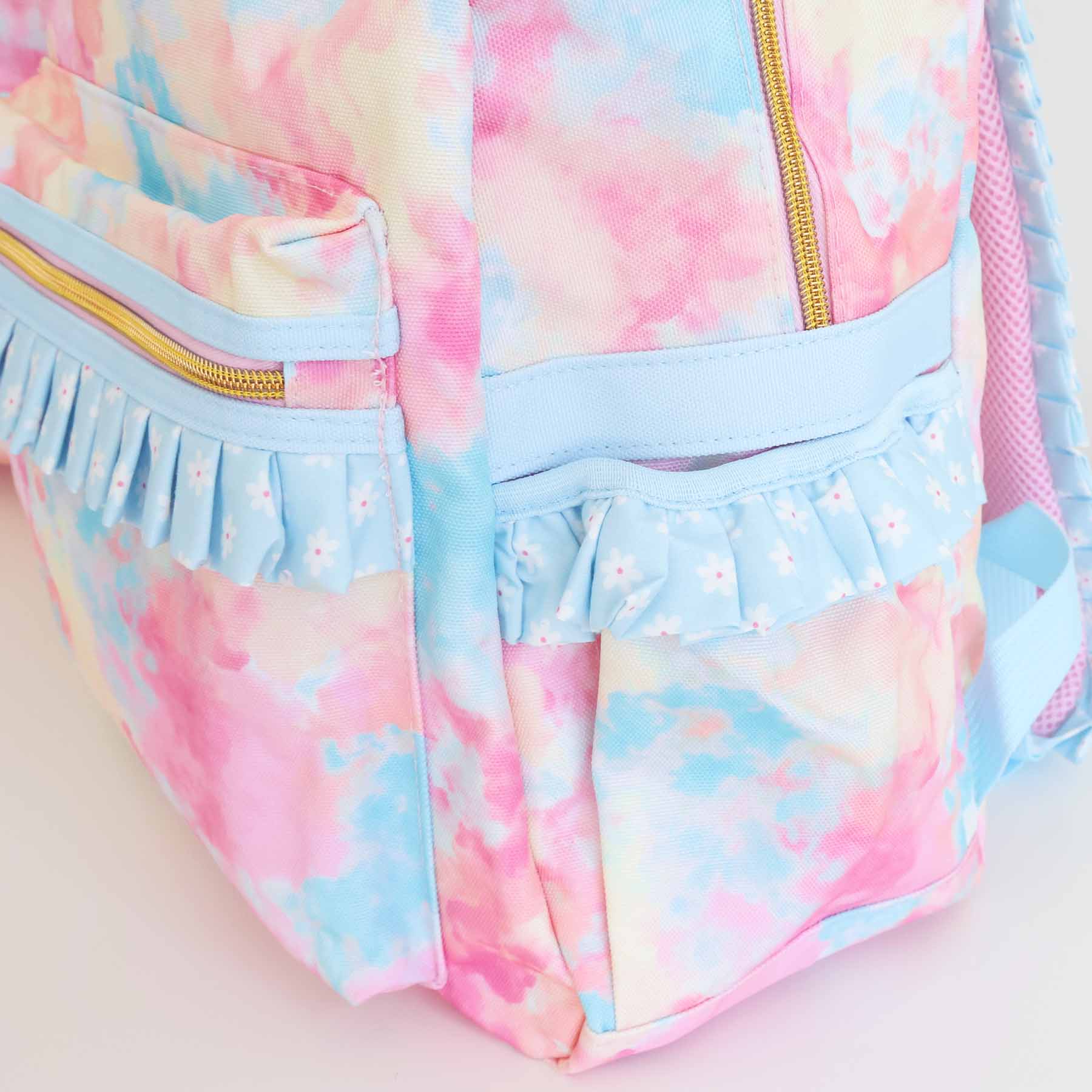  Kids Personalized Ruffle Backpack | Candy Clouds、mySite、layawaytickets