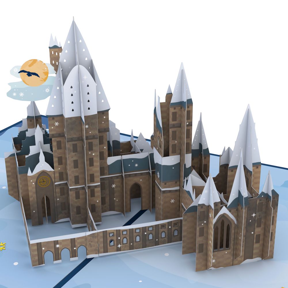 Harry Potter™ Christmas at Hogwarts™ Pop-Up Card、mySite、solidvoid