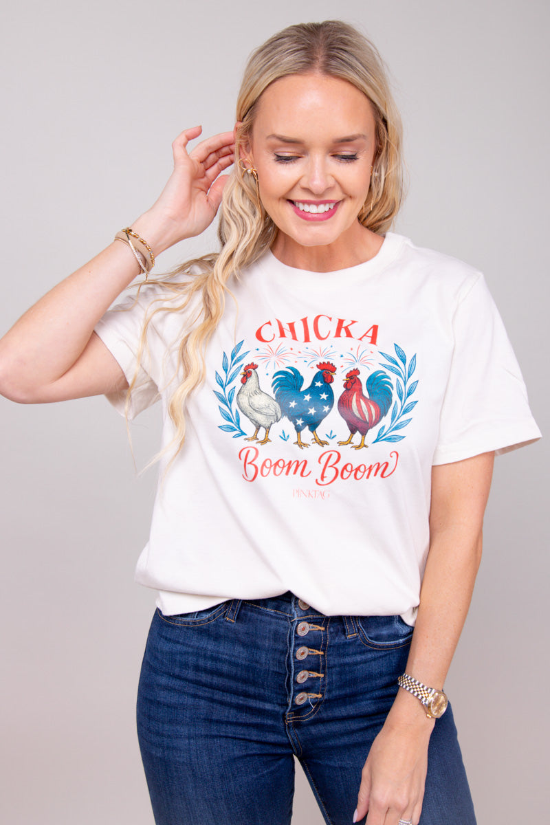 Chicka Boom Boom Graphic Tee、mySite、hinf8tx79