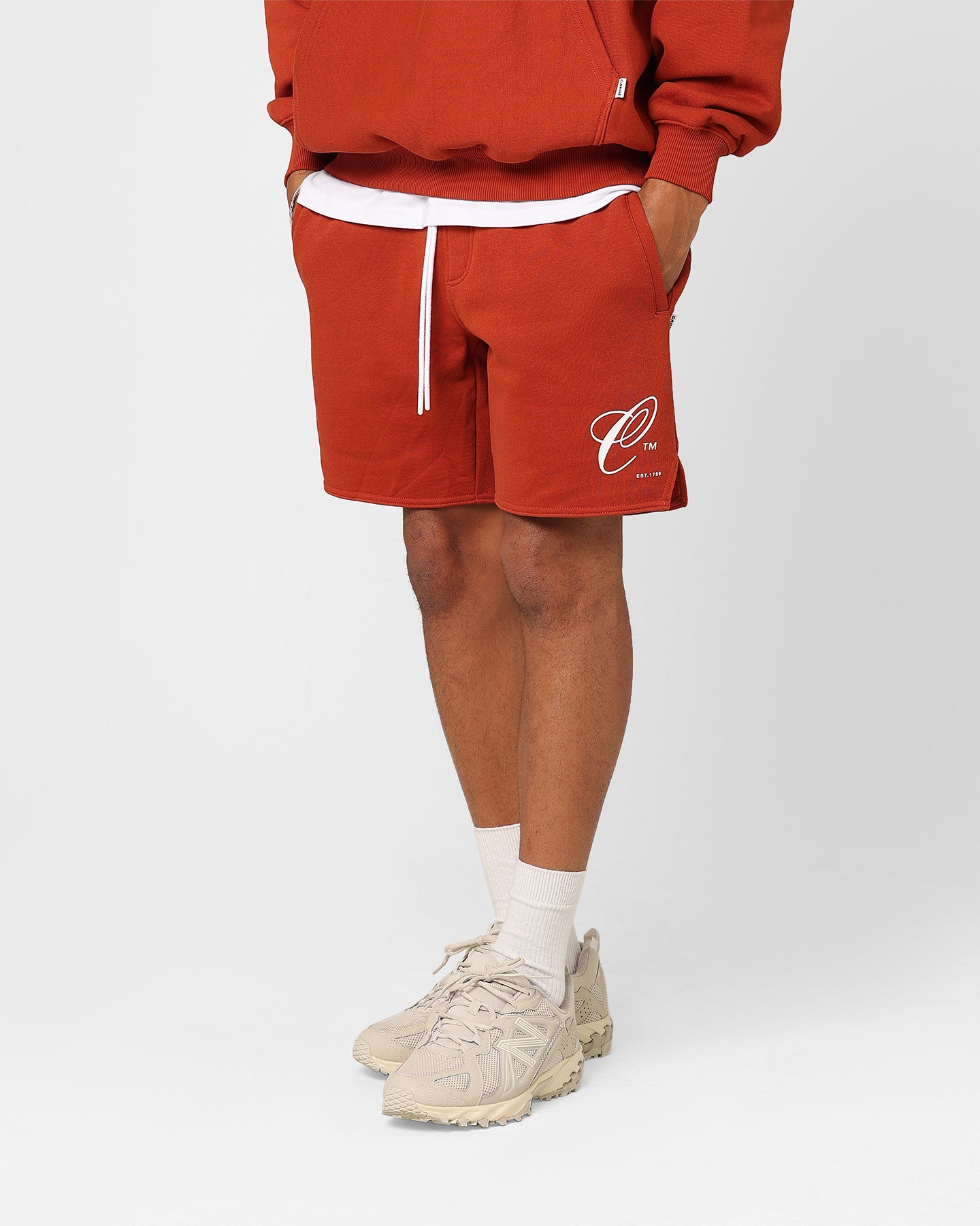 Carre Capital C Terry Shorts Brick、mySite、zt4zffjzw