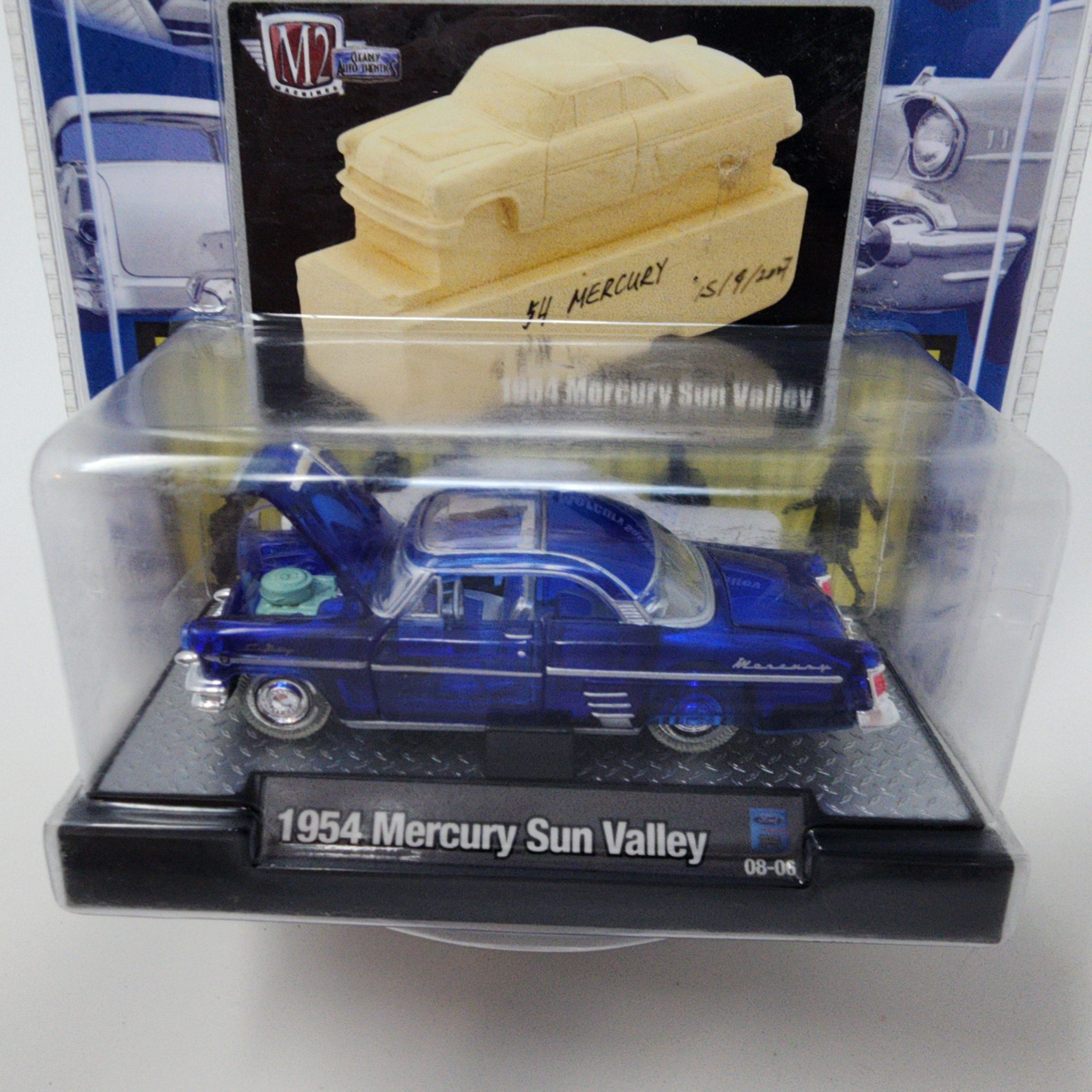 1954 Mercury Sun Valley * Blue * M2 Machines Clearly Auto-Thentics、mySite、hgirdovlk