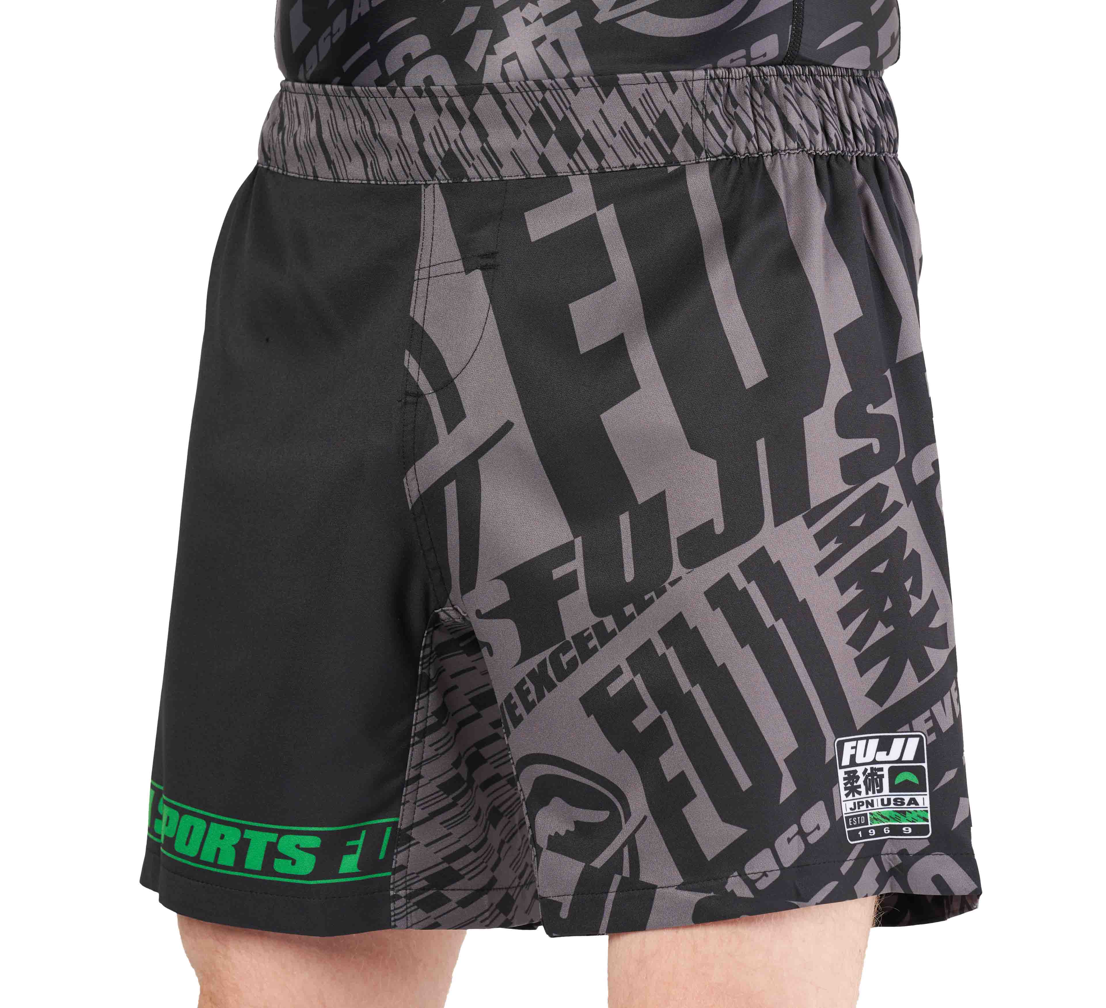 High Impact Lightweight Shorts Black/Green、mySite、gigharbornorthrealestate
