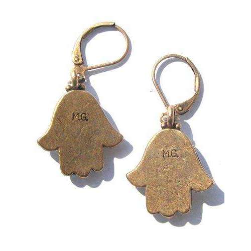 Michal Golan Pastel Hamsa Earrings、mySite、topwebapps
