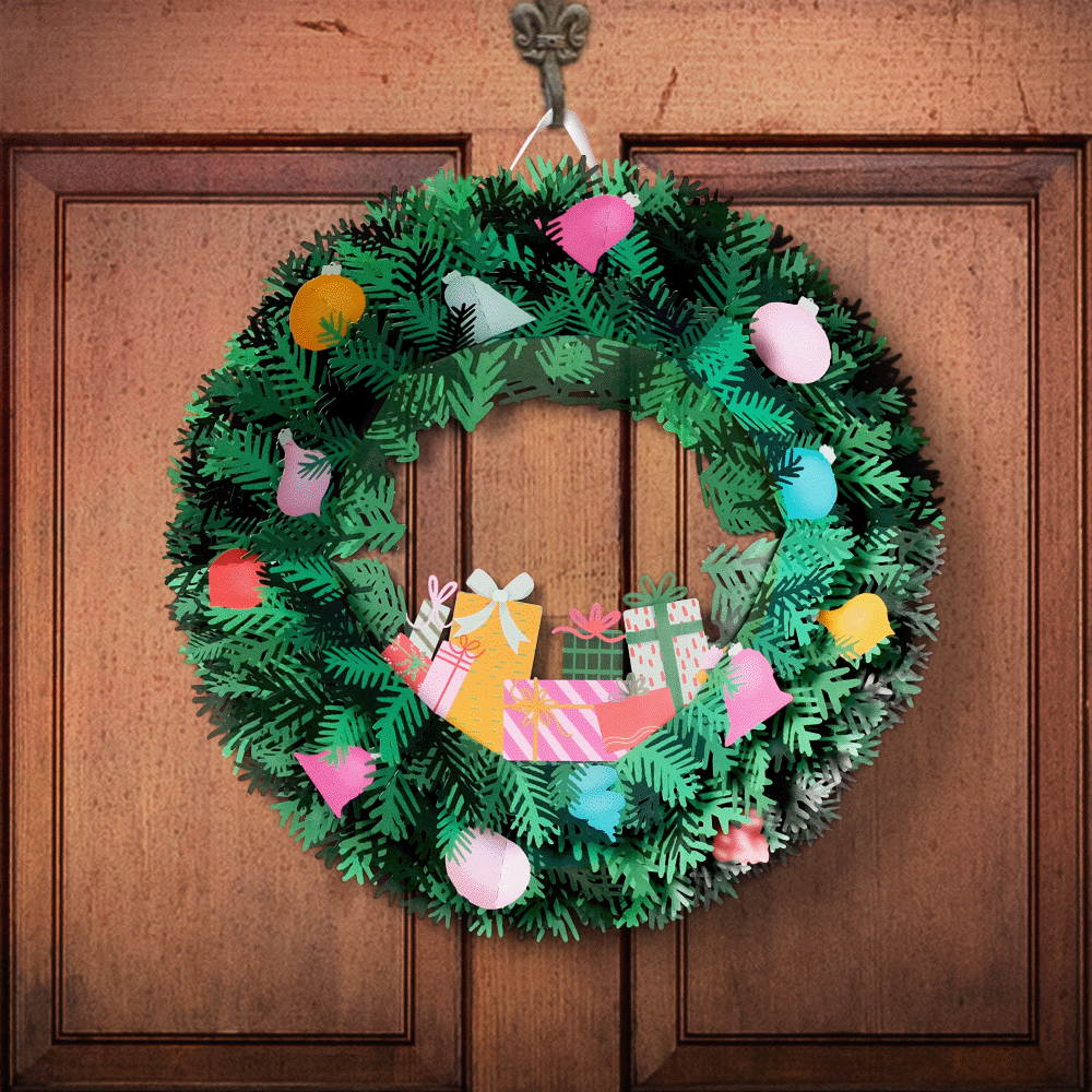 Christmas Joy Wreath、mySite、solidvoid