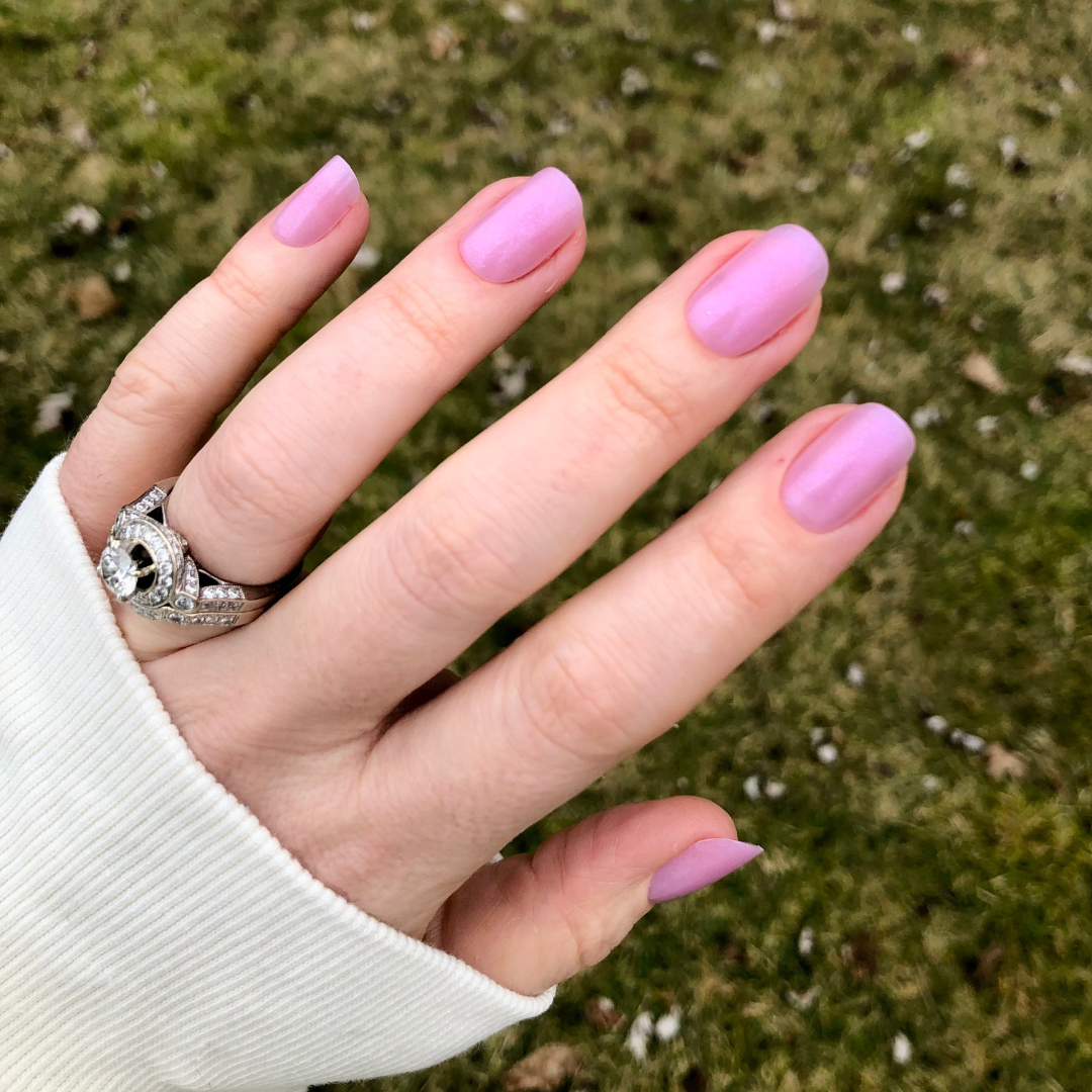 Island Time - Press-On | Short | Squoval、mySite、solidvoid