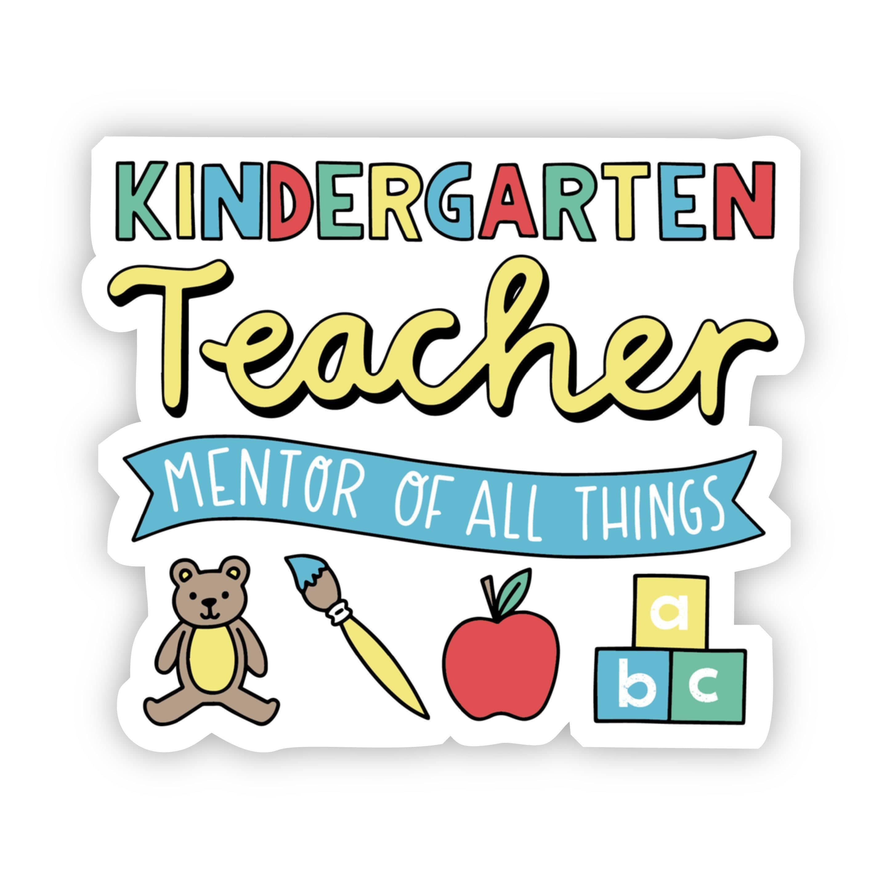  Kindergarten Teacher Sticker、mySite、elrpsem3k