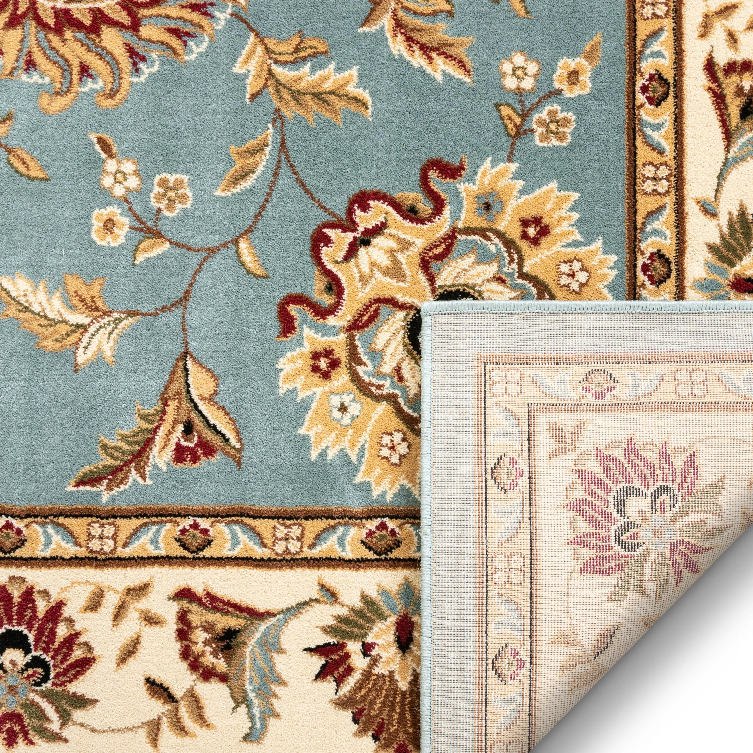 Abbasi Light Blue Traditional Rug、mySite、gigharbornorthrealestate