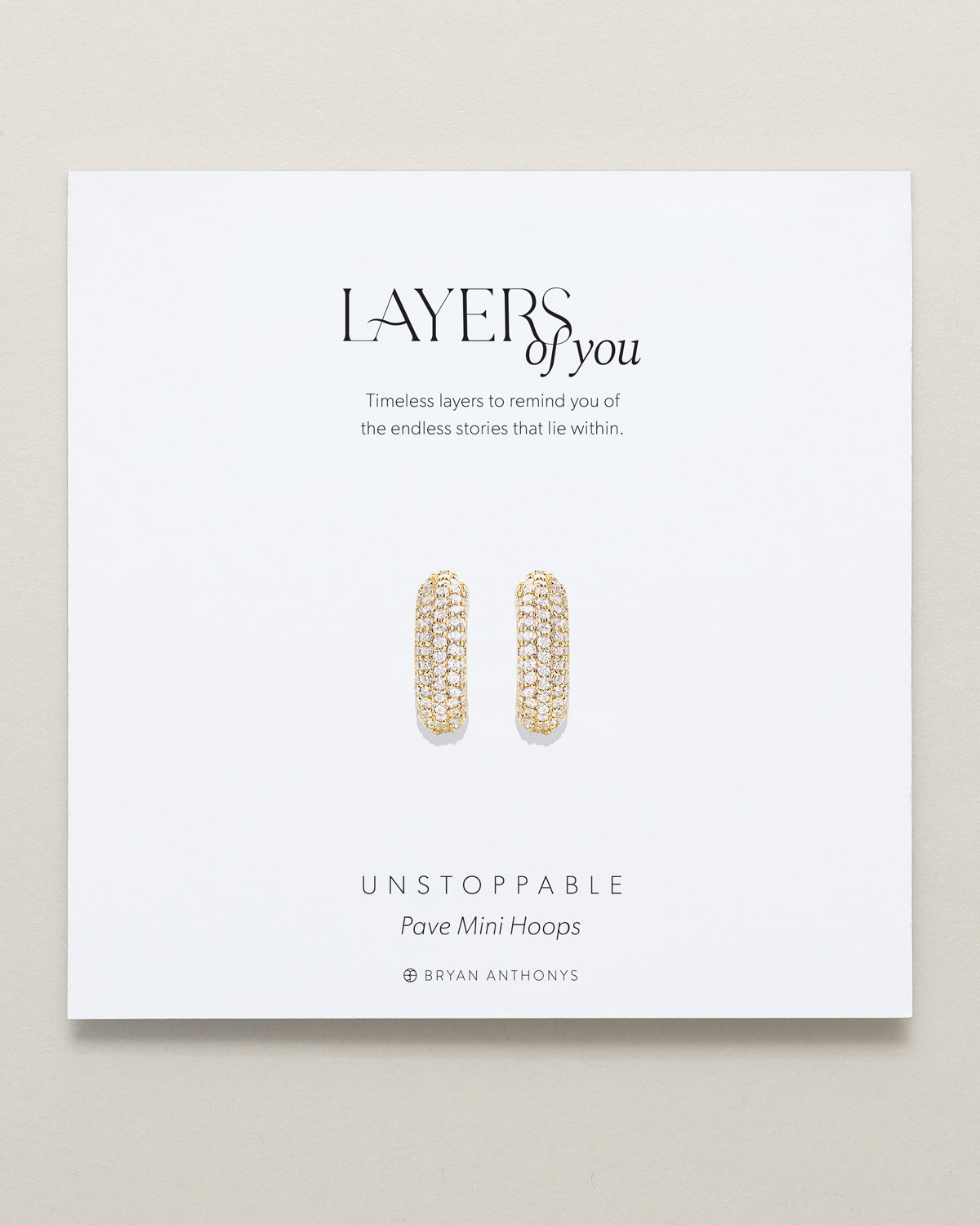 Unstoppable Pave Mini Hoop Earrings、mySite、hinf8tx79