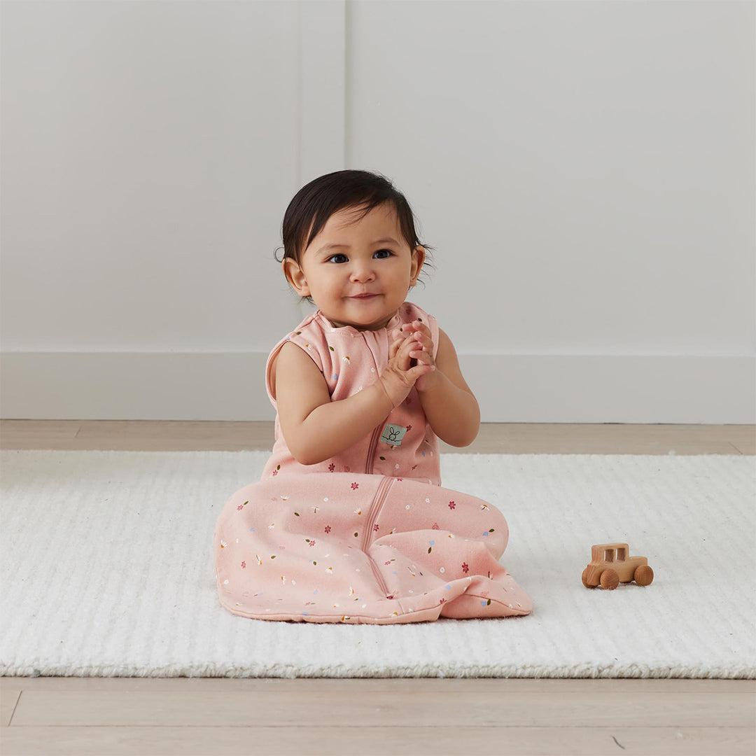  ergoPouch Organic All Year Jersey Sleeping Bag - 1 Tog - Daisies、mySite、merchandisen
