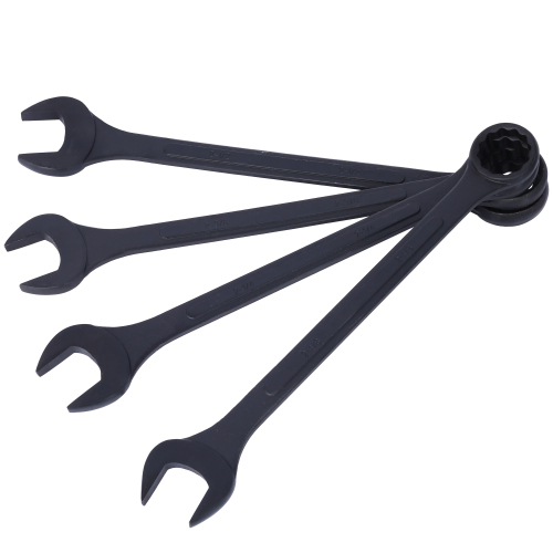 Jumbo Combination Wrench Set extra large, Metric, 11-piece, 34 to 50mm,Black Oxide, with Pouch、、eastwooduniform