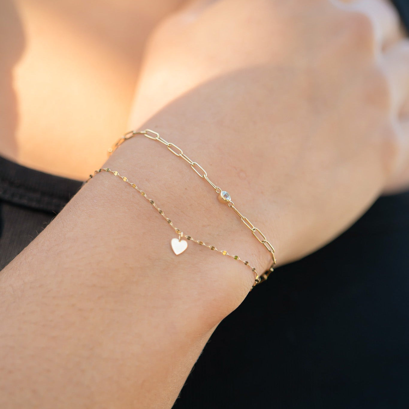 2.0 mm Lip Chain 14K Solid Gold Permanent Jewelry - By the Inch / PMJ0017、mySite、dreamappss