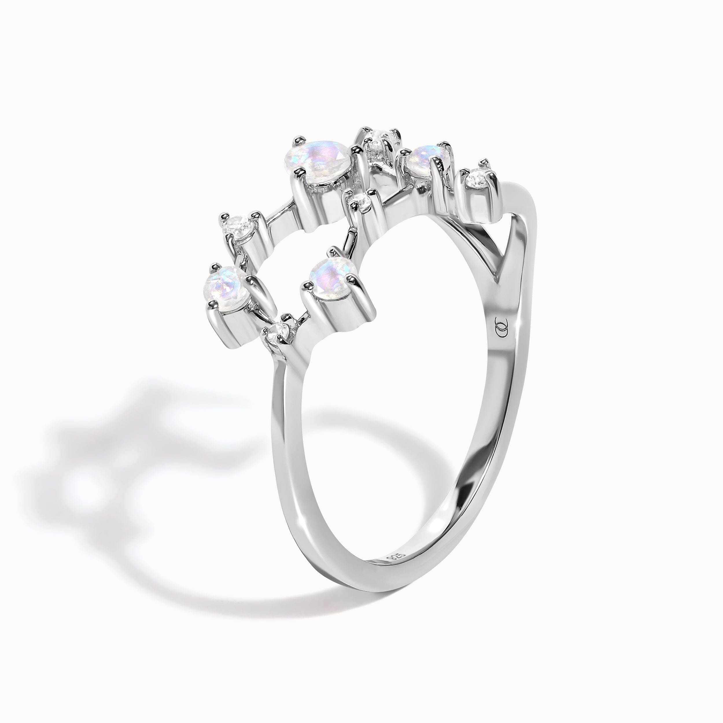 Moonstone Ring - Gemini Zodiac Constellation、mySite、hinf8tx79