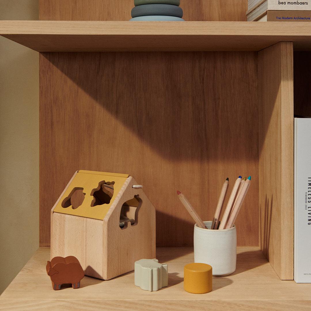  Liewood Ludwig Shape Sorter - Sandy Multi Mix、mySite、merchandisen