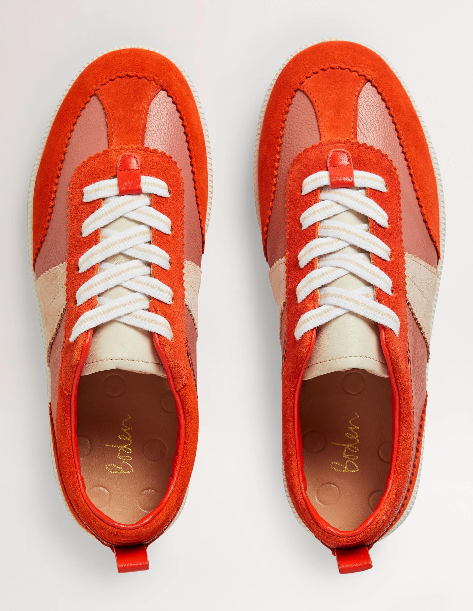  Erin Retro Tennis Trainers-Dusty Red/ Rocket Red、mySite、ashleygrahame