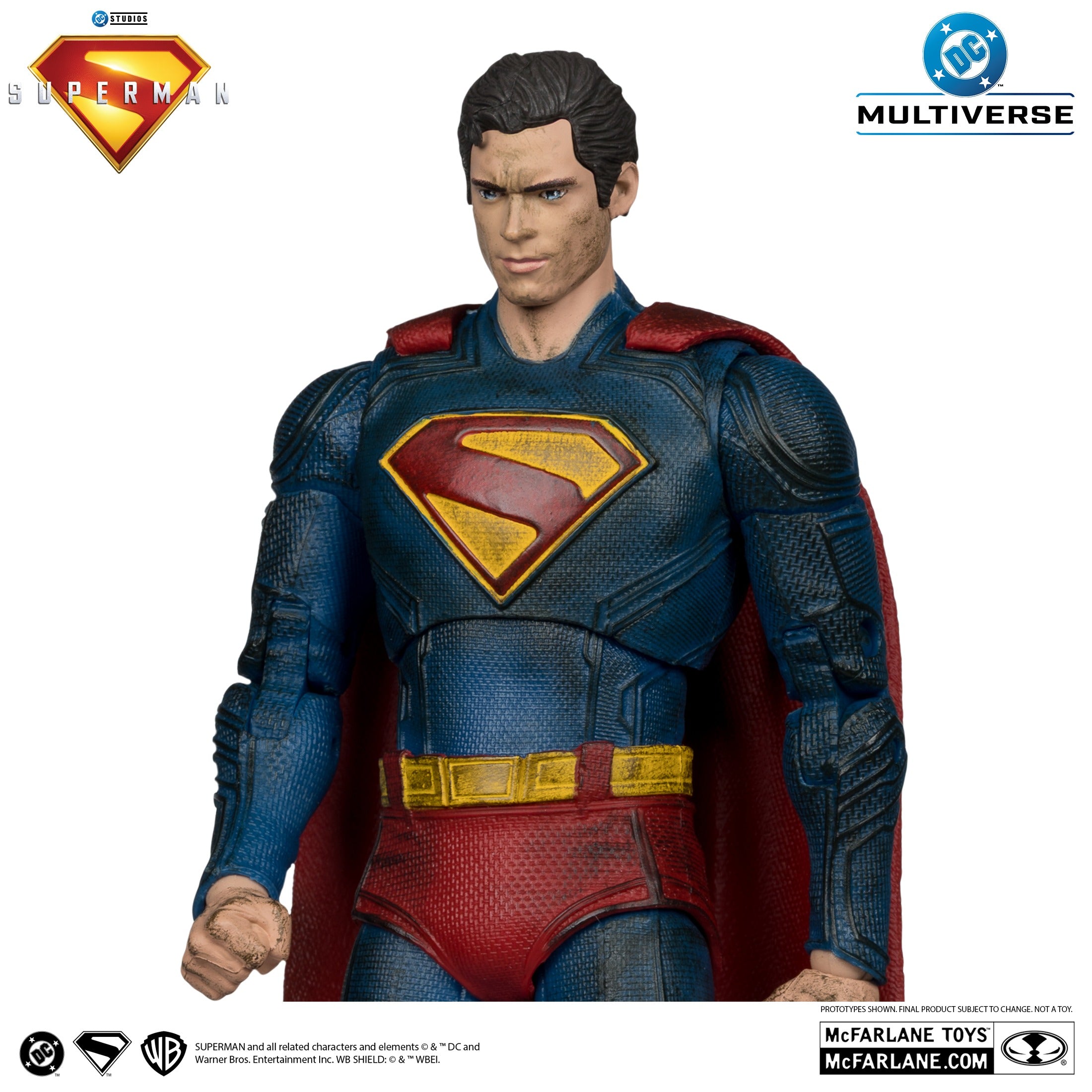 DC Multiverse Gold Label Superman Battle Damage Superman Movie (2025)、mySite、hgirdovlk