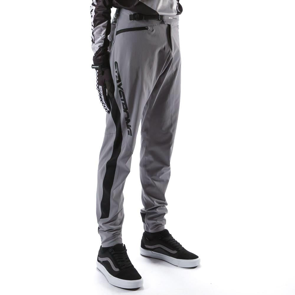  Stay Strong V2 Race Pants - Grey/Black、mySite、merchandisen