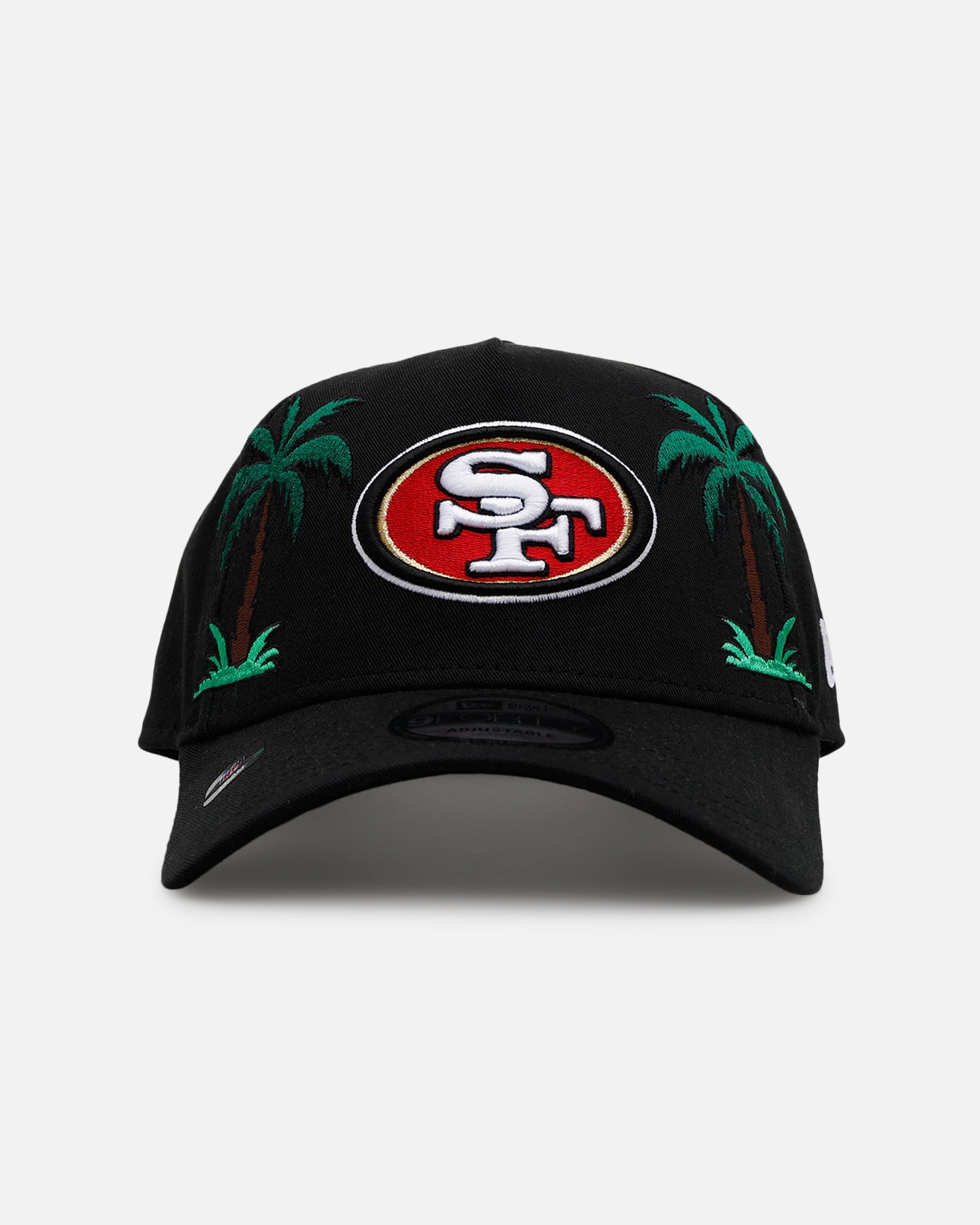 New Era San Francisco 49ers 'Washed Palm Trees' 9FORTY A-Frame Snapback Official Team Color、mySite、zt4zffjzw