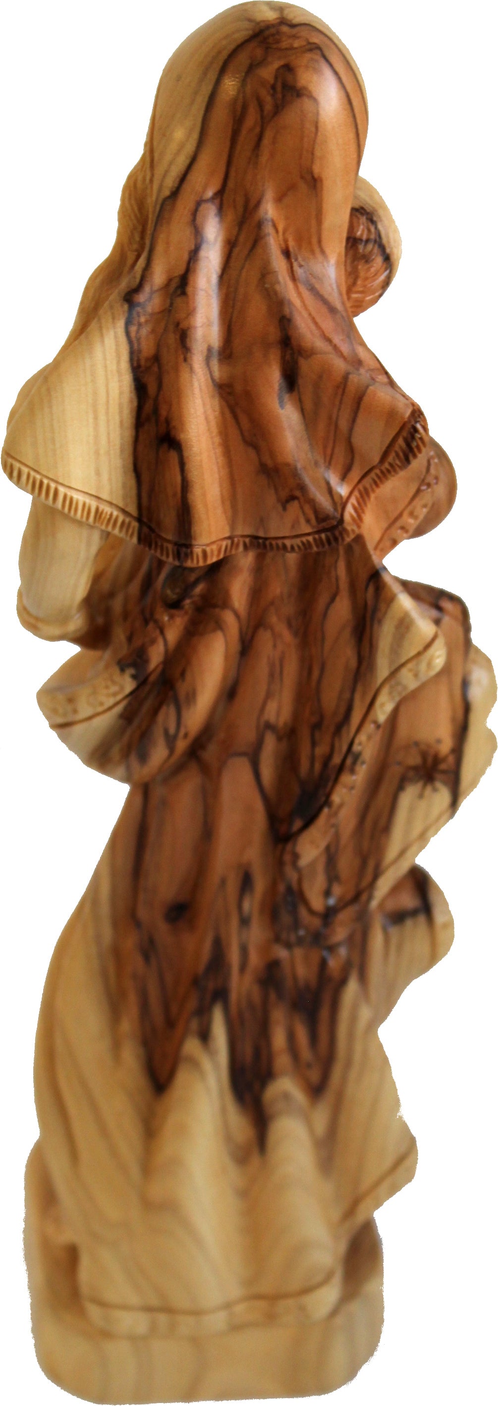 Grade A - Stand of Mary with Baby Jesus - Olivewood (27 cm or 10.5 inches)、mySite、topwebapps