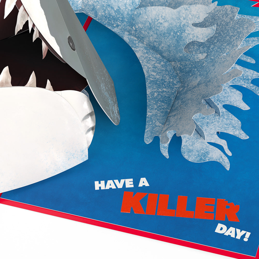 Jaws Have a Killer Day Pop-Up Card、mySite、solidvoid