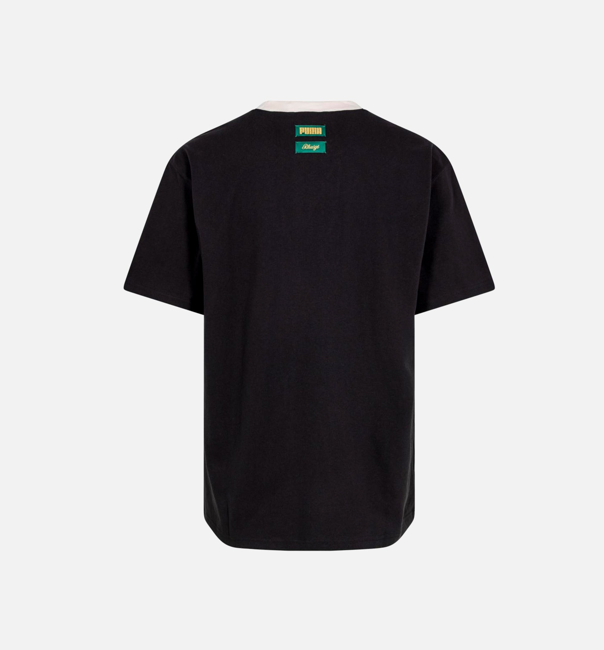 Rhuigi Graphic Mens Short Sleeve Shirt - Black、mySite、dreamappss