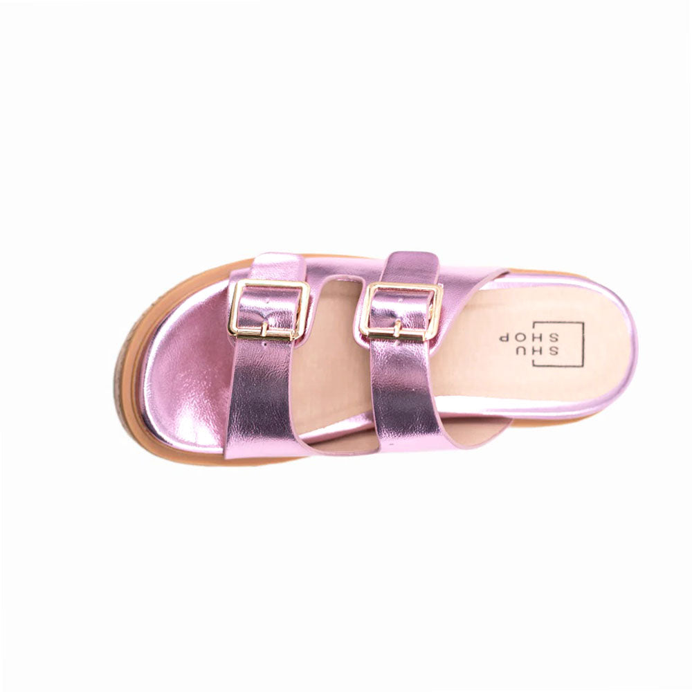 Lucinda Platform Slide Sandals、mySite、gtrtttuynbv
