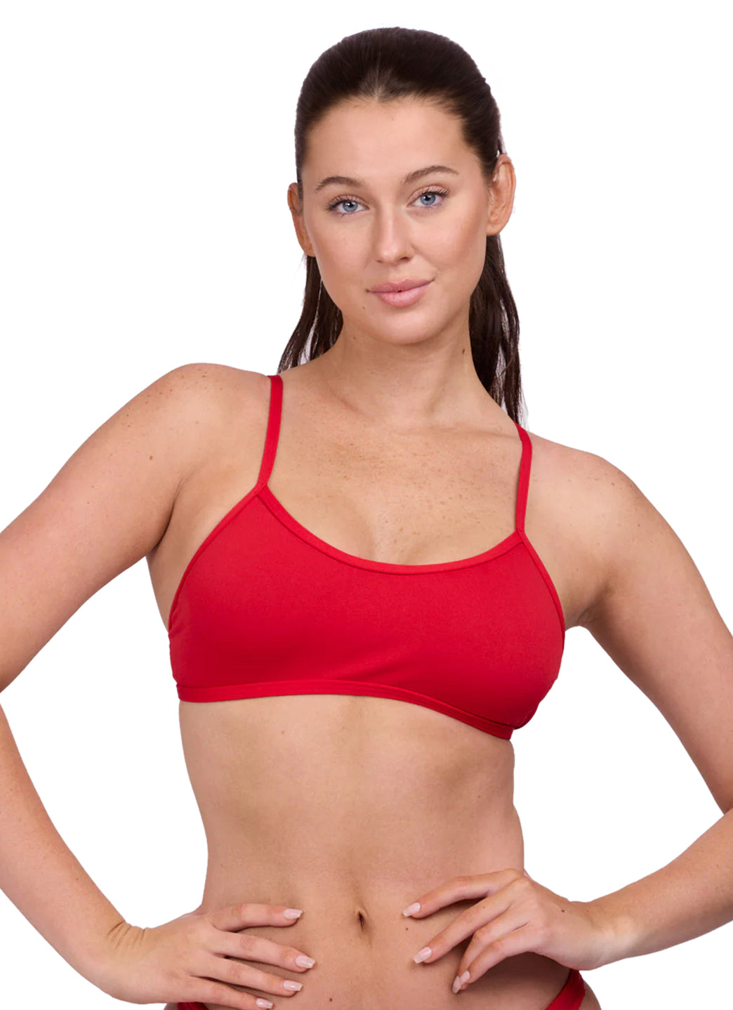 JOLYN Women's Natalie Solid Bikini Top、mySite、noshort