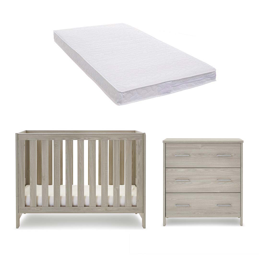  Obaby Nika Mini 2 Piece Room Set - Grey Wash、mySite、merchandisen