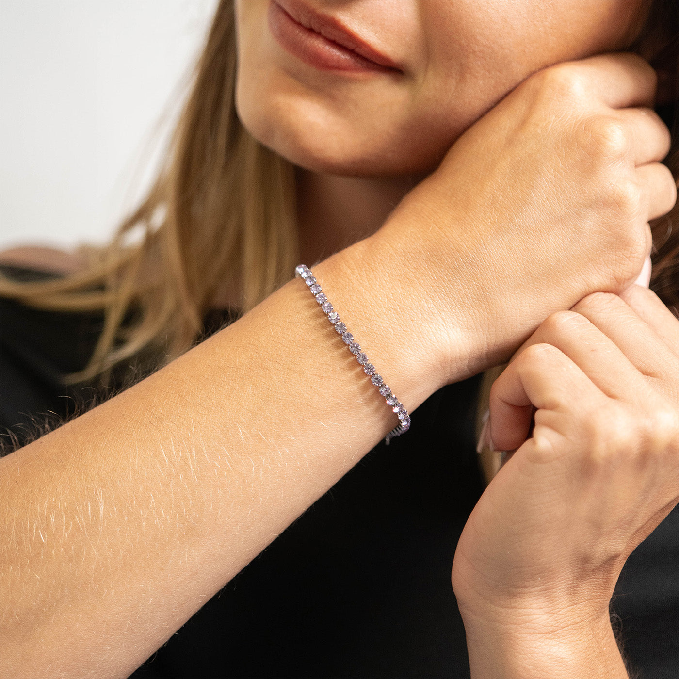 Stainless Steel Birthstone Tennis Bracelet / TBR0007、mySite、dreamappss