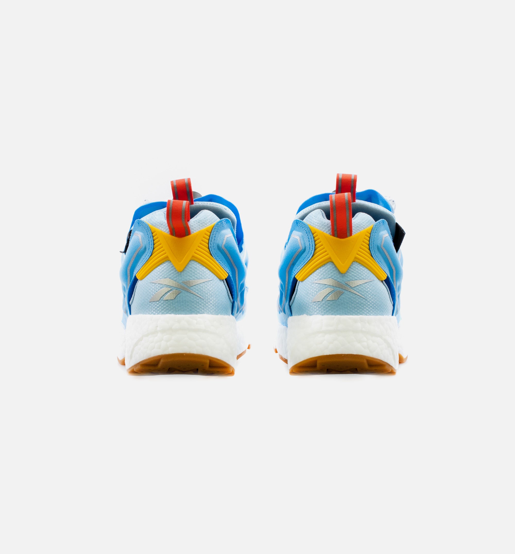 Instapump Fury Boost X BBC Mens Lifestyle Shoe - Blue/Yellow、mySite、dreamappss