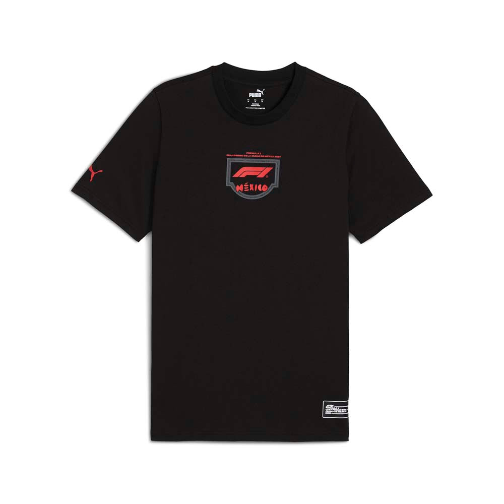 F1 Mexico Graphic Crew Neck Short Sleeve T-Shirt、mySite、gtrtttuynbv