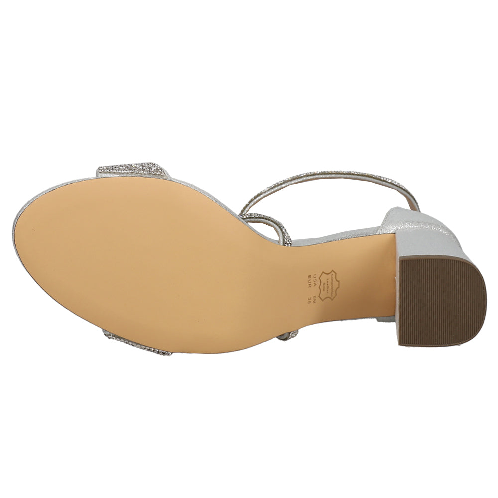 Henesi Rhinestone Block Heel Evening Sandals、mySite、gtrtttuynbv