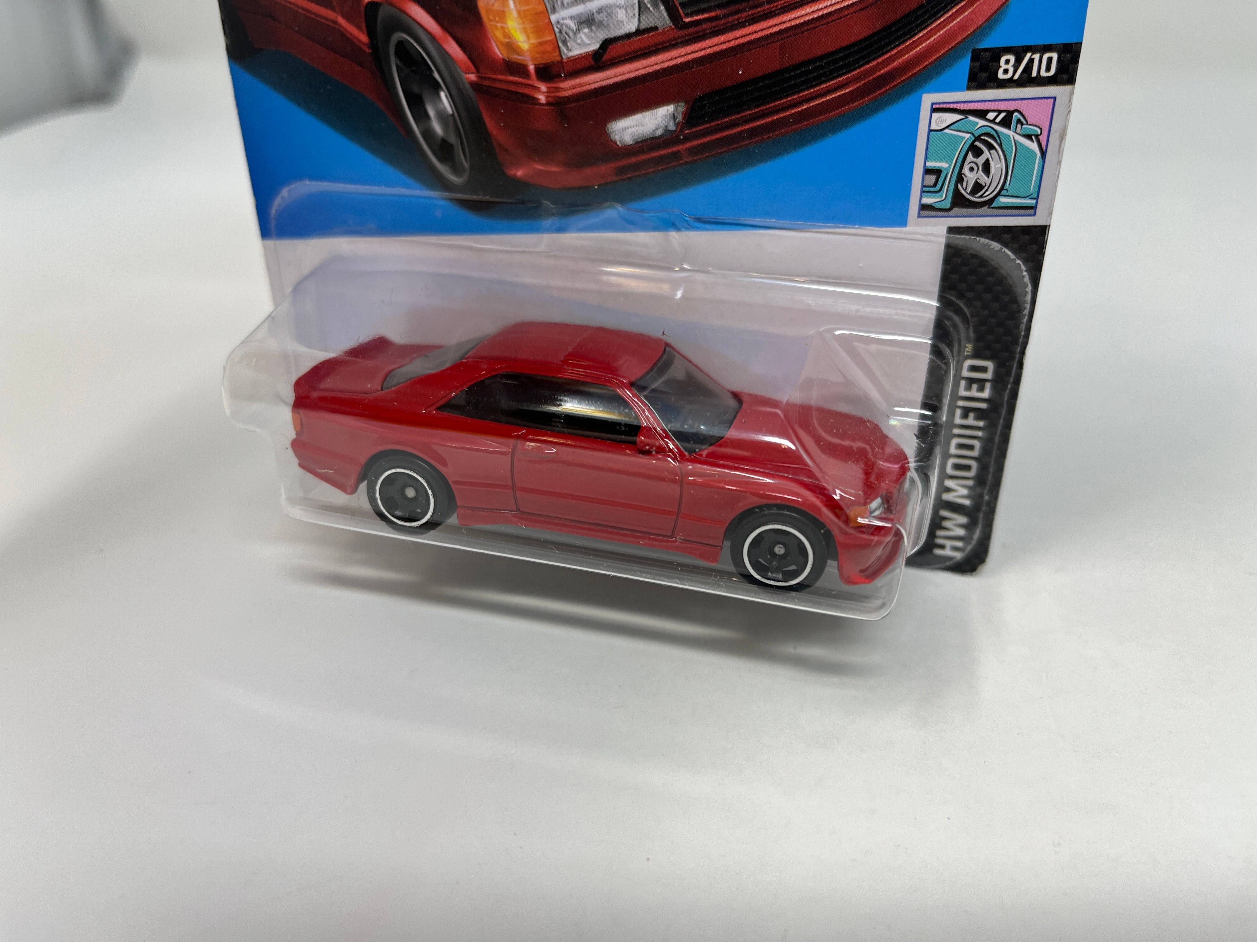 '89 Mercedes-Benz 560 SEC AMG #82 * RED * 2024 Hot Wheels Basic、mySite、hgirdovlk