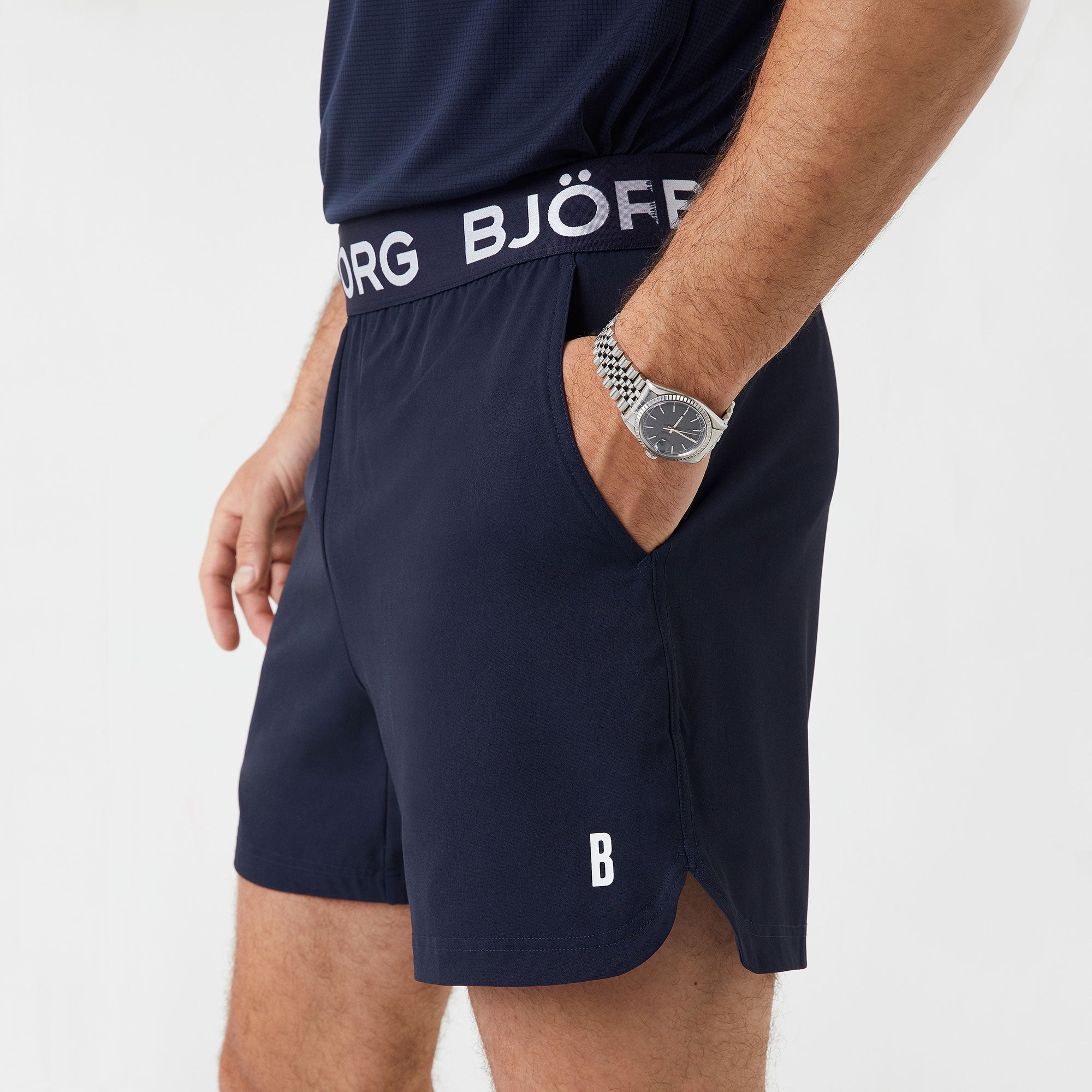 Bj枚rn Borg Ace Men's 7-Inch Tennis Shorts