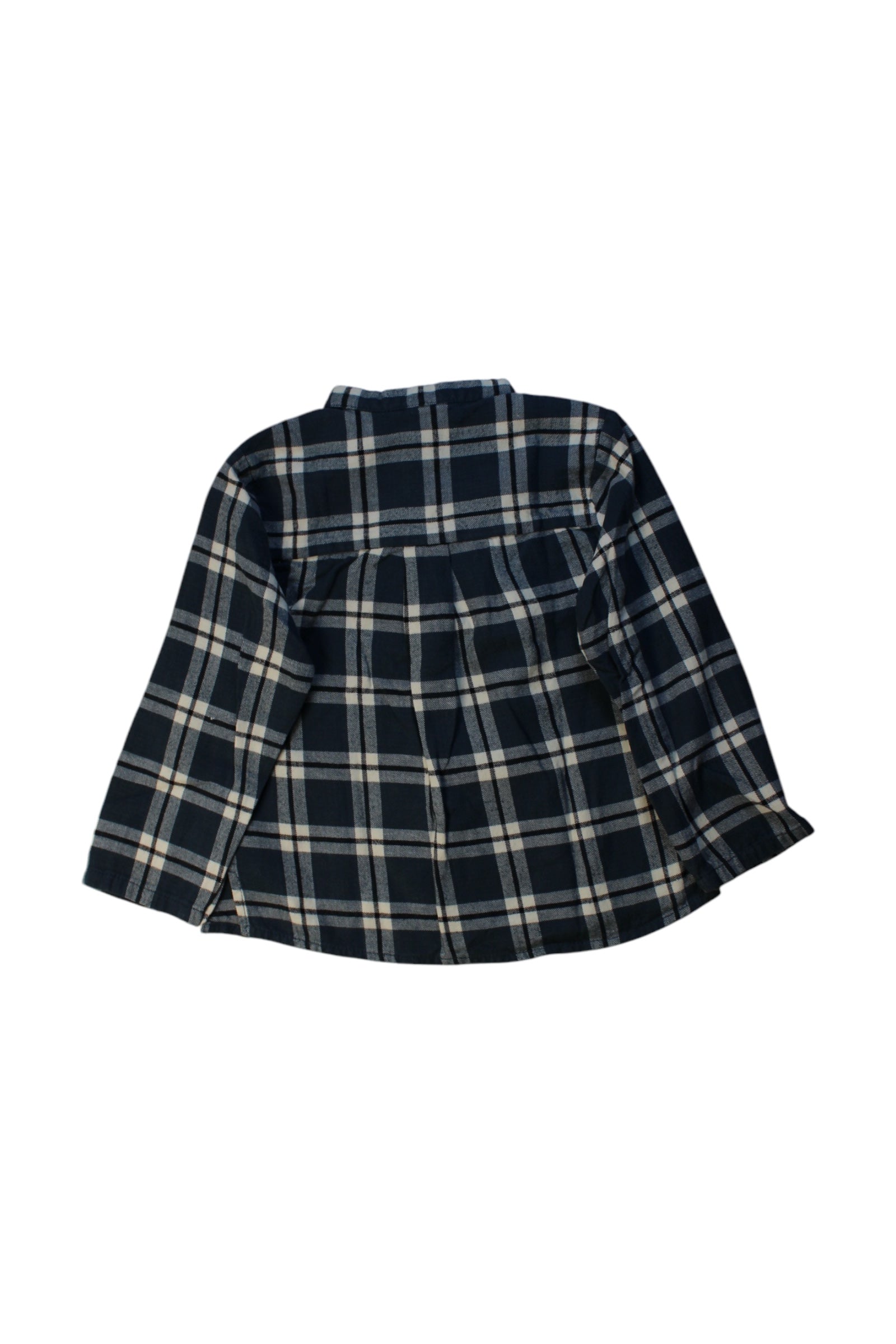 Louis Louise Checkered Long Sleeve Shirt - 4T、mySite、g9winljtr