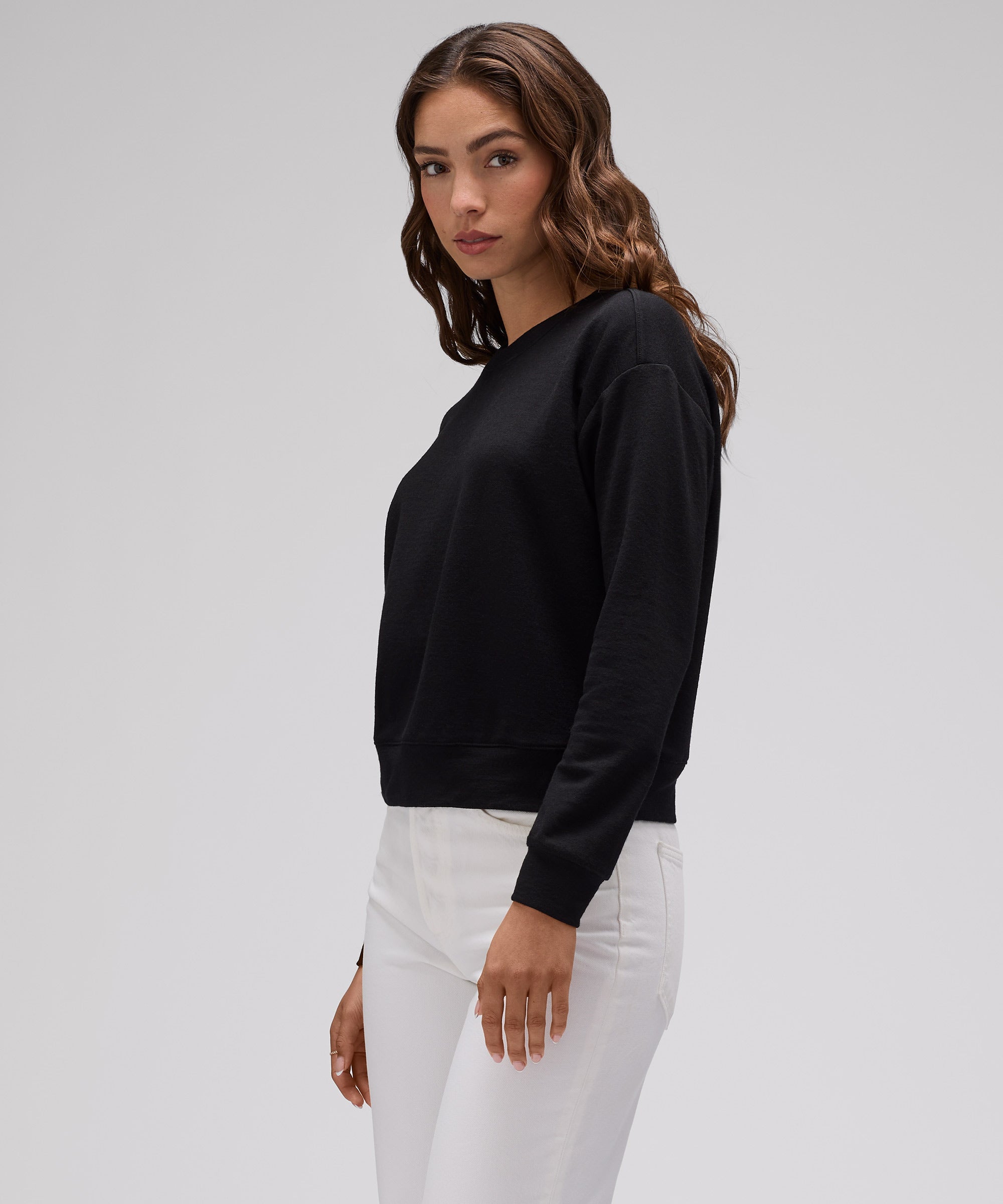Women's Merino Boxy Sweatshirt、mySite、noshort