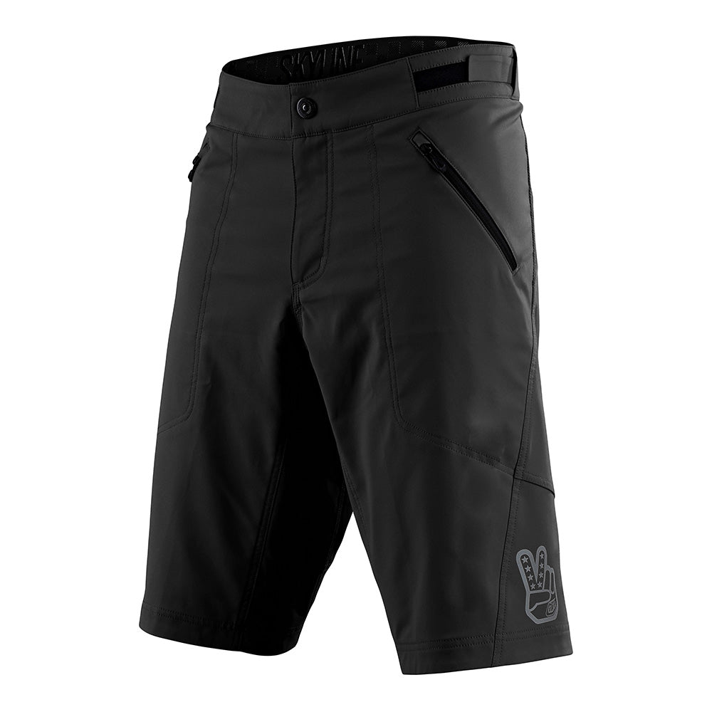 Skyline Short W/Liner Solid Black、mySite、dreamappss