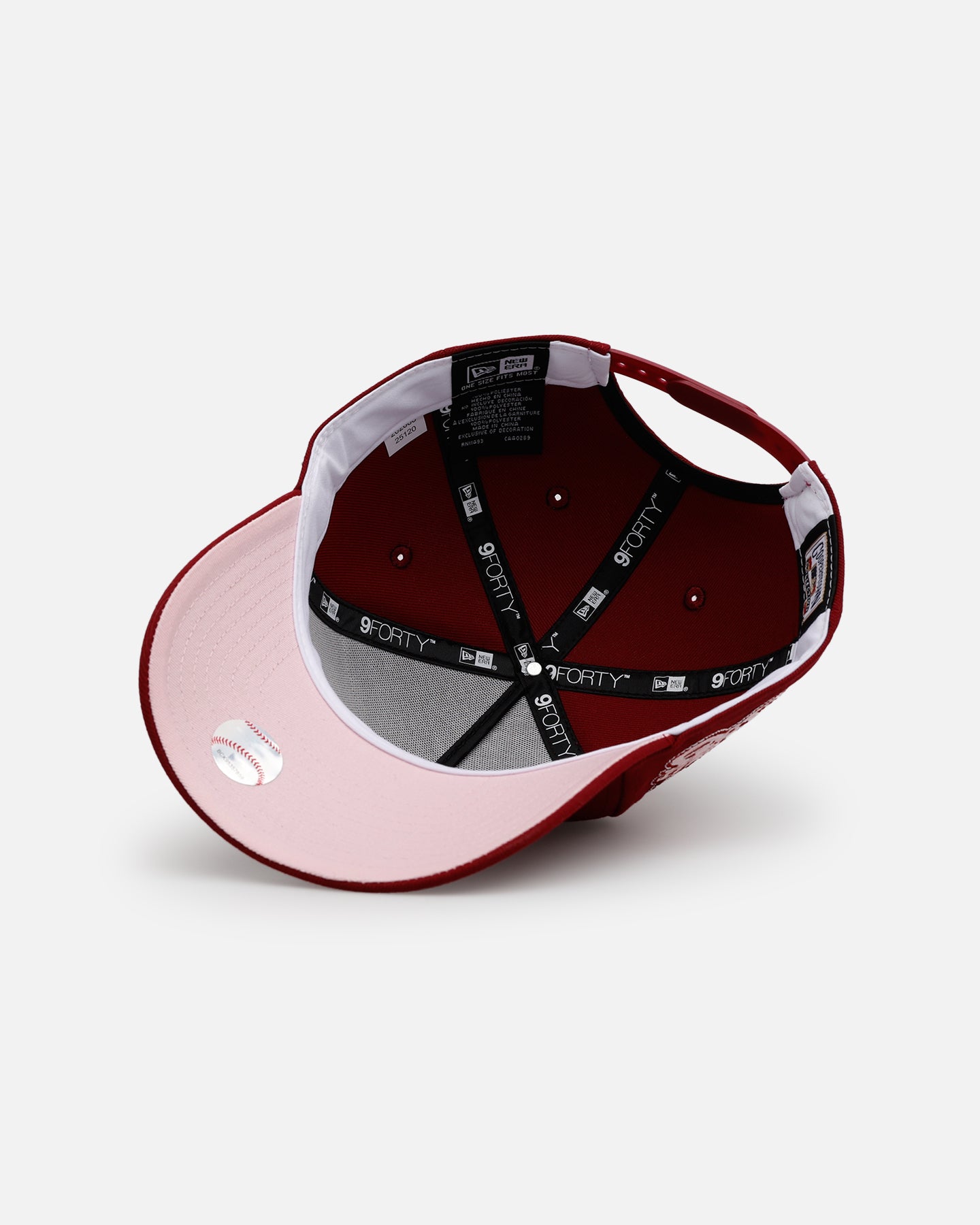 New Era New York Yankees 'Candy Apple' 9FORTY A-Frame Snapback Cardinal、mySite、zt4zffjzw