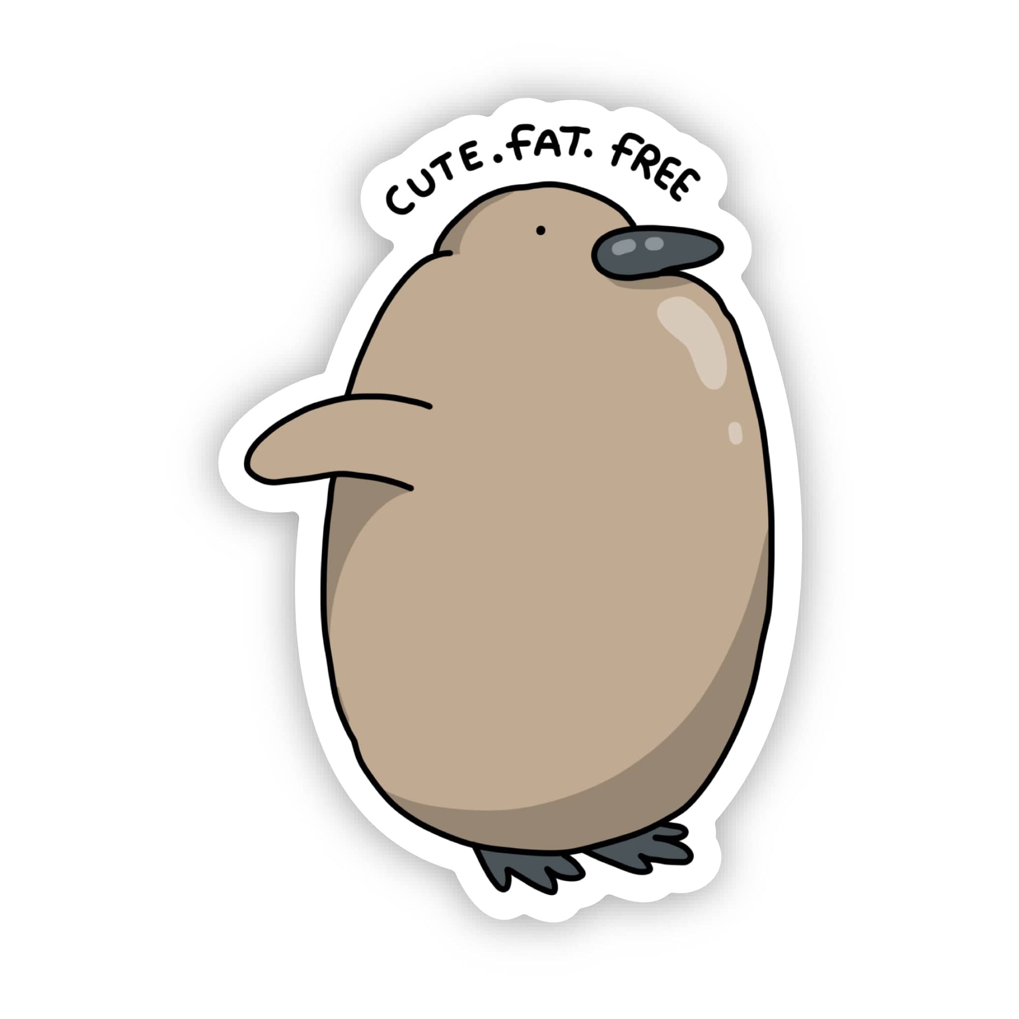  Cute, Fat, Free Pesto Penguin Sticker、mySite、elrpsem3k
