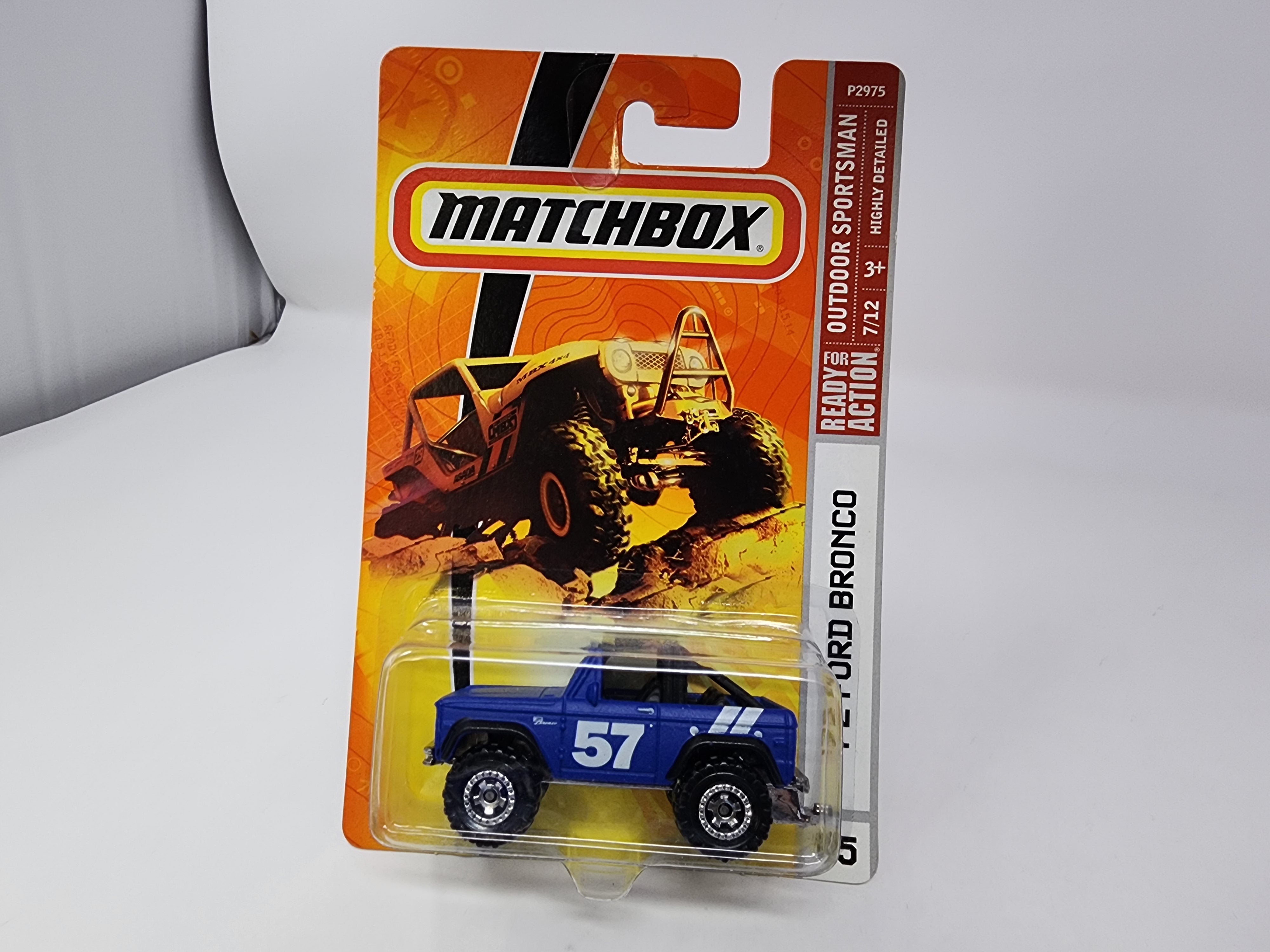 '72 Ford Bronco #95 * Blue * Matchbox Basic、mySite、hgirdovlk