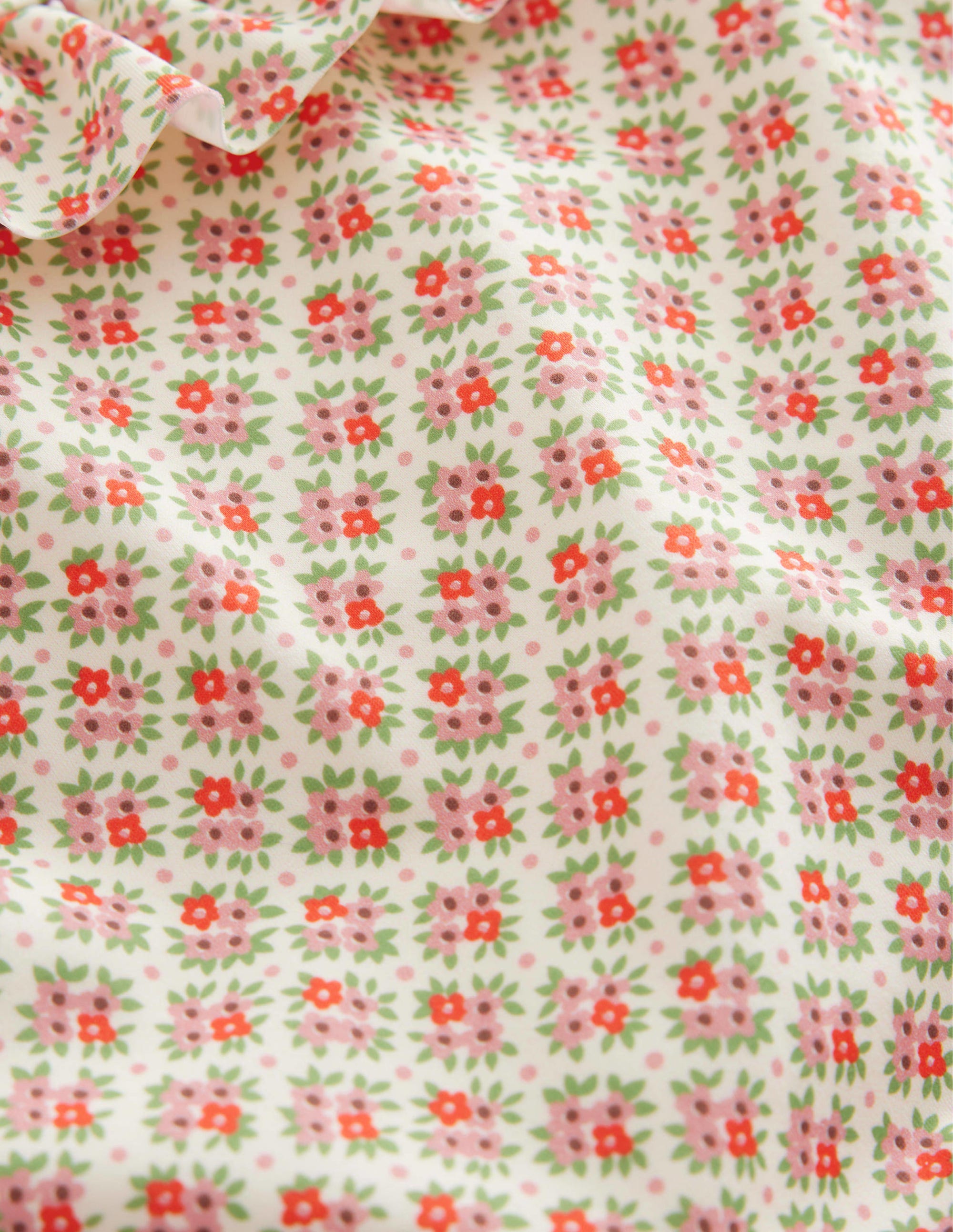  Tie Back Frilly Swimsuit-Vanilla Pod Micro Flower Bunch、mySite、ashleygrahame