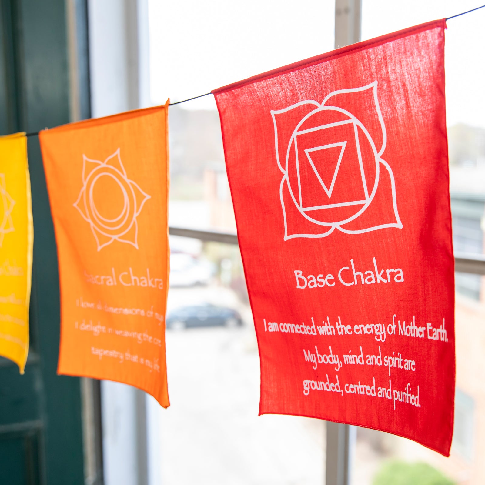Large Chakra Prayer Flags、mySite、topwebapps