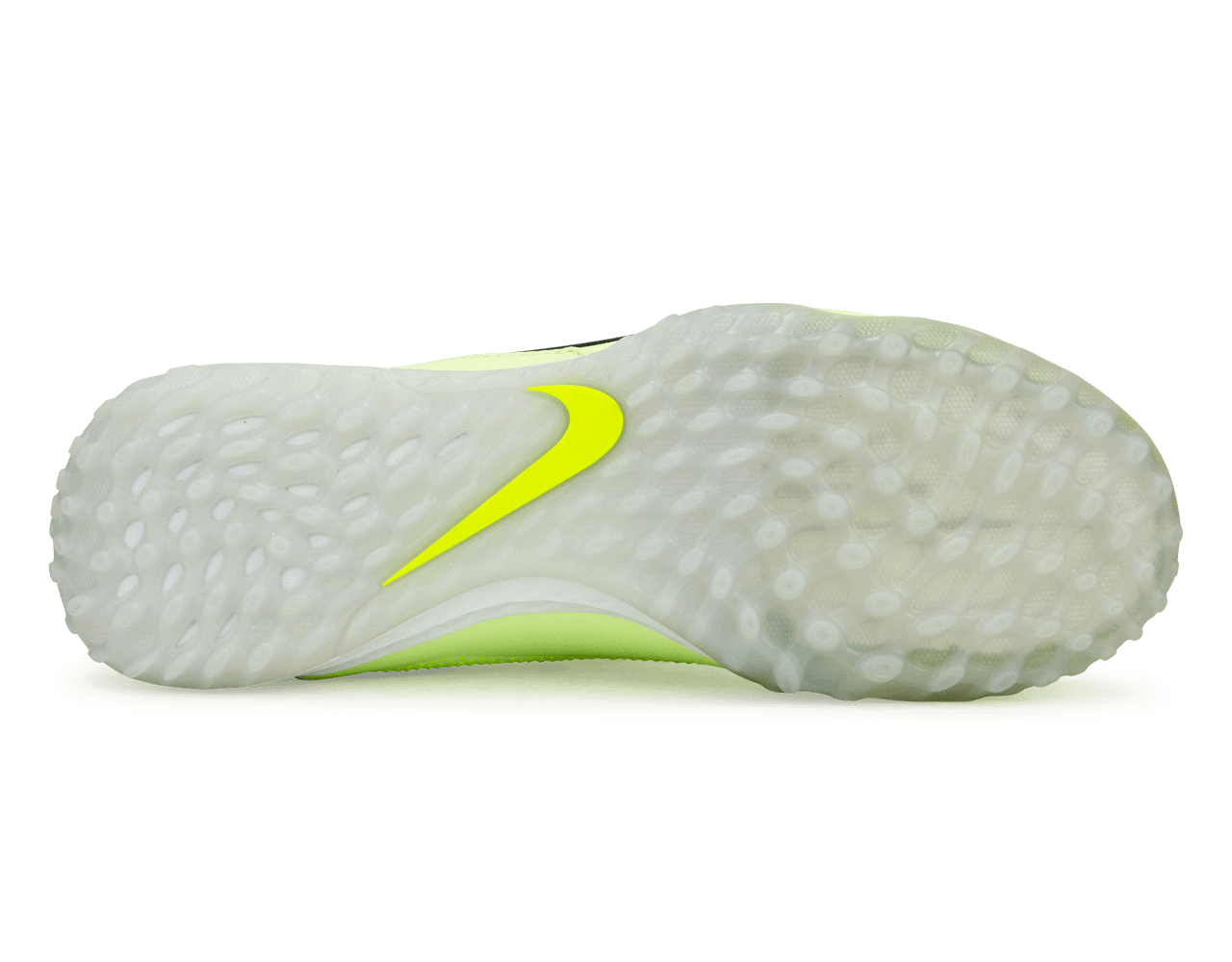 Nike Men's React Tiempo Legend 9 Pro TF Volt/White、mySite、noshort